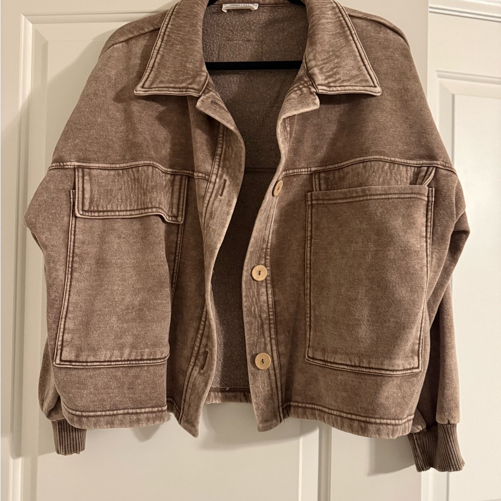 Zenana Outfitters Tan Jacket